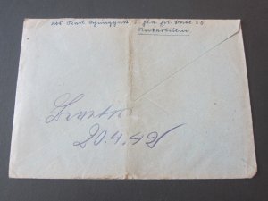 Germany Feldpost cover  OurRef:1575