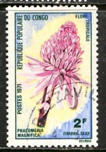 Congo Peoples Rep.; 1971: Sc. # J47: Used CTO Single Stamp