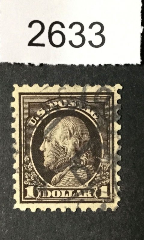 MOMEN: US STAMPS #478 USED XF LOT #2633