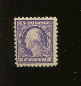 464 Washington Perf 10 PINK BACK VARIETY Mint Stamp (STOCK Bx 2182)