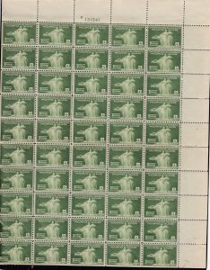 Philippines #384 - 4c Caraboa (Water Buffalo) SHEET (Never Hinged) cv$12.00