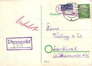 Germany, Government Postal Card