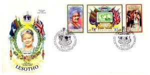 Lesotho, Worldwide First Day Cover, Royalty