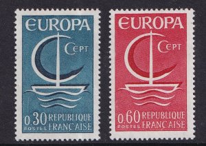 France   #1163-1164  MNH  1966  Europa