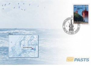 Latvia Lettland Lettonie 2018 Lighthouse Ragaciema FDC