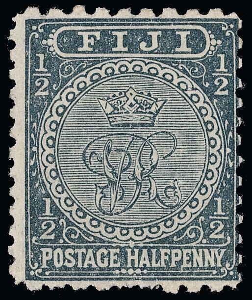 Fiji Scott 53a Variety 2 Gibbons 92 Mint Stamp