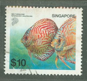 Singapore #1021 Used Single