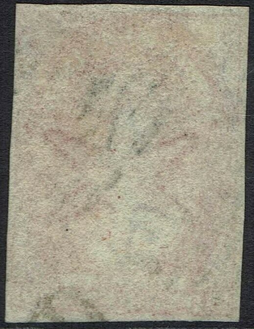 TASMANIA 1855 QV CHALON 1D WMK STAR USED 