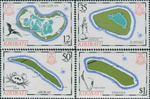 Kiribati 1985 SG237-240 Islands set MNH