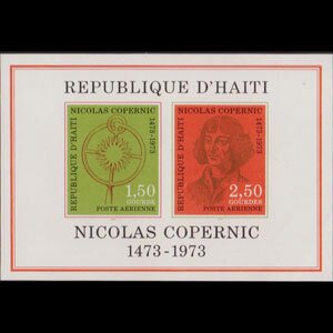 HAITI 1974 - Scott# C420 S/S Copernicus NH