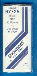 Showgard Black Mount 67/25 (Two Pack) (Free Shipping)