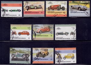 St.Vincent Grenadines, Union Island, 1986, Antique, Vintage Cars, used*