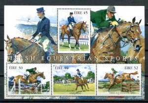 Ireland SC# 1119a Equestrian Sports s/s MNH