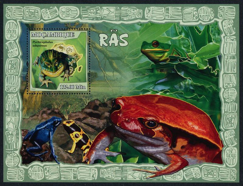 Mozambique 1801 MNH Frogs