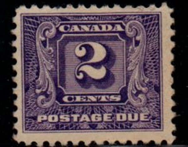 Canada Sc J7 1930 2c dark violet postage due stamp mint NH