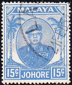 Malaya - Johore  #142 Used