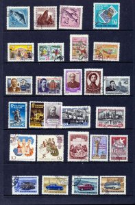 RUSSIA 1960/61 Used Lenin Sport Space (Appx 130 Items) (MZT 297