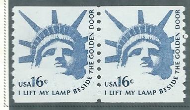 US#1619 $0.16  Liberty  Pair  (MNH) CV $0.70