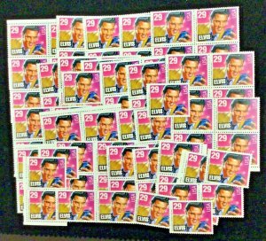 2721  Elvis Presley, Singer  MNH 29 c  100 stamps  FV $29    1993