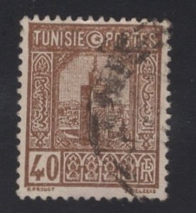 Tunisia   #85  used  1926  Grand mosque Tunis   40c