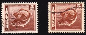 Iceland 219 - 219c -  FVF used