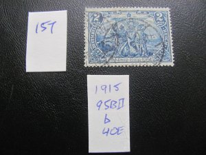 Germany 1915 USED  MI. 95BIIb SC 93 VF 40 EUROS (157)