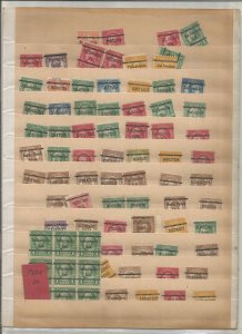 US PRE CANCEL COLLECTION