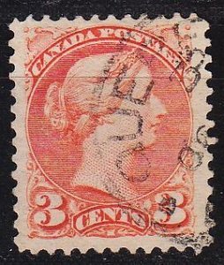 KANADA CANADA [1870] MiNr 0028 c A ( O/used ) [01] schön