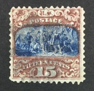 US #118 GRILLED USED $800 LOT #5337