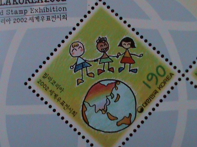 ​KOREA-2002-SC#2085  PHILAKOREA'2002 WORLD STAMP SHOW -SEOUL-MNH S/S-VF
