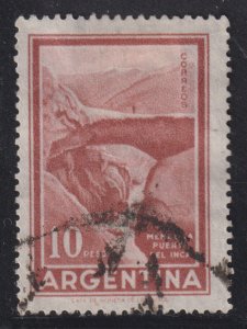 Argentina 696 Inca Bridge, Mendoza 1960