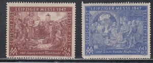 Germany # B296-297, Leipzig Fair, Mint NH, 1/2 Cat.