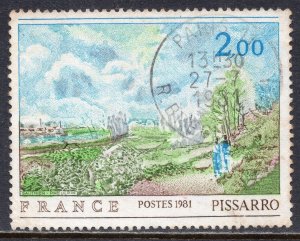 5078 - France 1981 - Camille Pissarro - Painter - Used Set