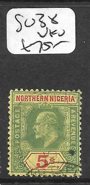 NORTHERN NIGERIA (P1309B) KE  5/-  SG38  VFU  COPY 1