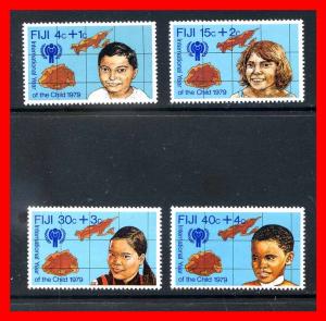 Fiji 1979 #B7-B10, I.Y.C.  set of 4  --  MNH