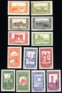 Algeria Stamps # B14-26 MLH VF Scott Value $153.00