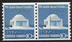 SCOTT # 1520 COIL PAIR MNH OG 