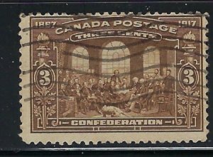 Canada 135 Used 1917 issue (an4025)