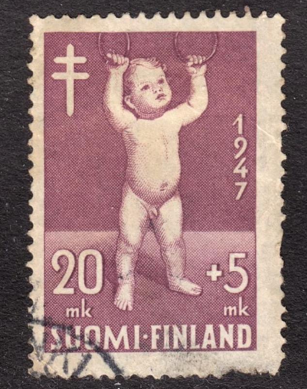 Finland Scott B86  VG used.