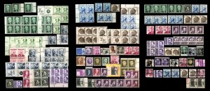 #1278-#1305C 1965-1978 1c-$5 Prominent Americans Singles, Booklets, Blocks, Coil