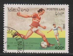 Laos 1035 World Cup Soccer 1991