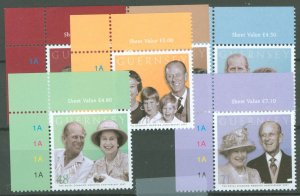 Guernsey #946-951  Single (Complete Set) (Queen)