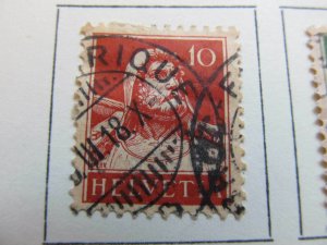 A11P24F130 Switzerland Switzerland 1914 10c fine used stamp-