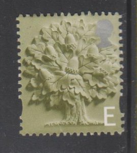 Great Britain,  England,  E Crowned Lion  (SC# 3) Used