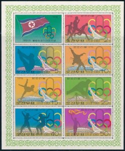 1976 Korea, North 1508-14CKL 1976 Olympic Montreal 14,00 €