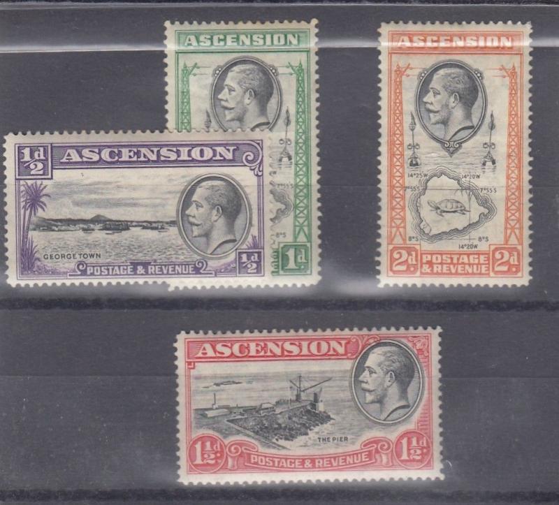 Ascension Island KGV Collection To 2d MLH X9906