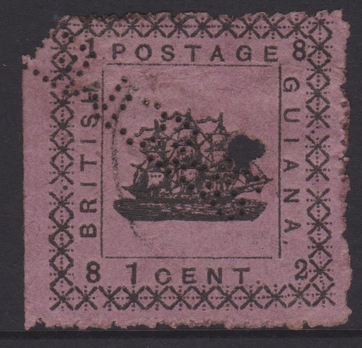 British Guiana Sc#103 Used - fault