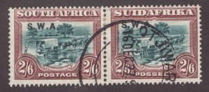 1927 South West Africa Sc #103 - 2sh6p Wagon Train - Used Cv$90