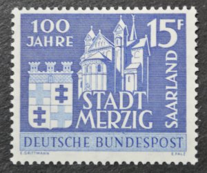 Saar Sc # 285, VF MNH