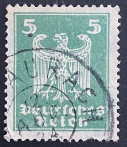 Deutsche ketch 5 Green   , stamp ge6 used nice perf. Fine condition